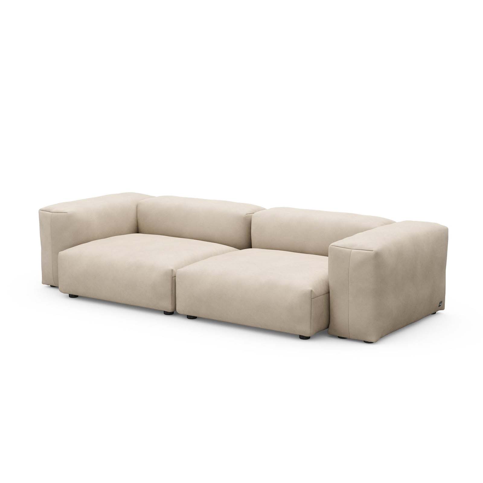 Two Seat Sofa M Canvas Beige