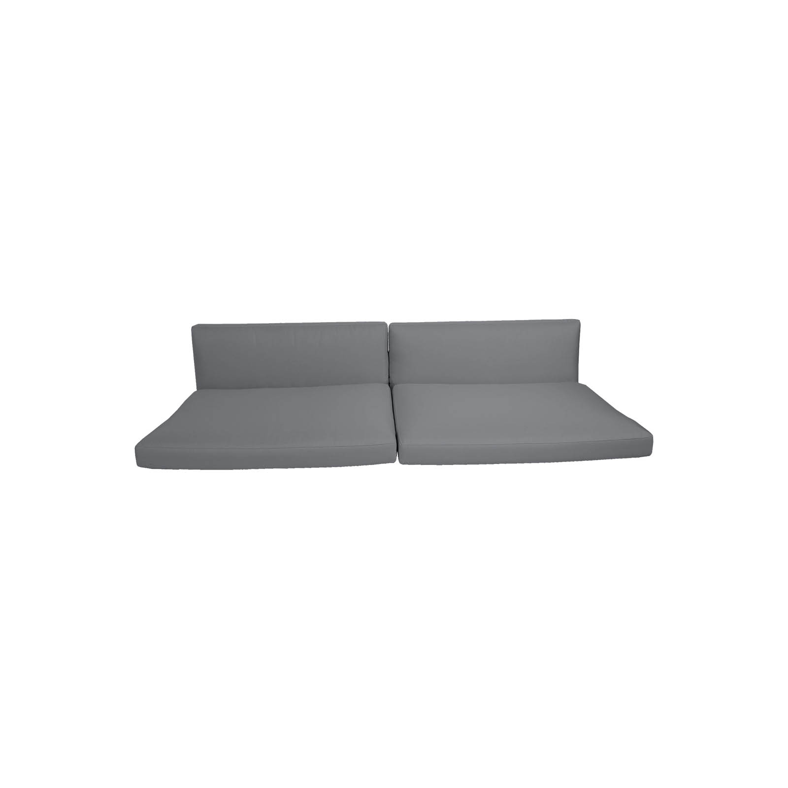 Connect Kissen fürsatz 3-Sitzer Sofa aus Cane-line Natté mit QuickDry in Grey