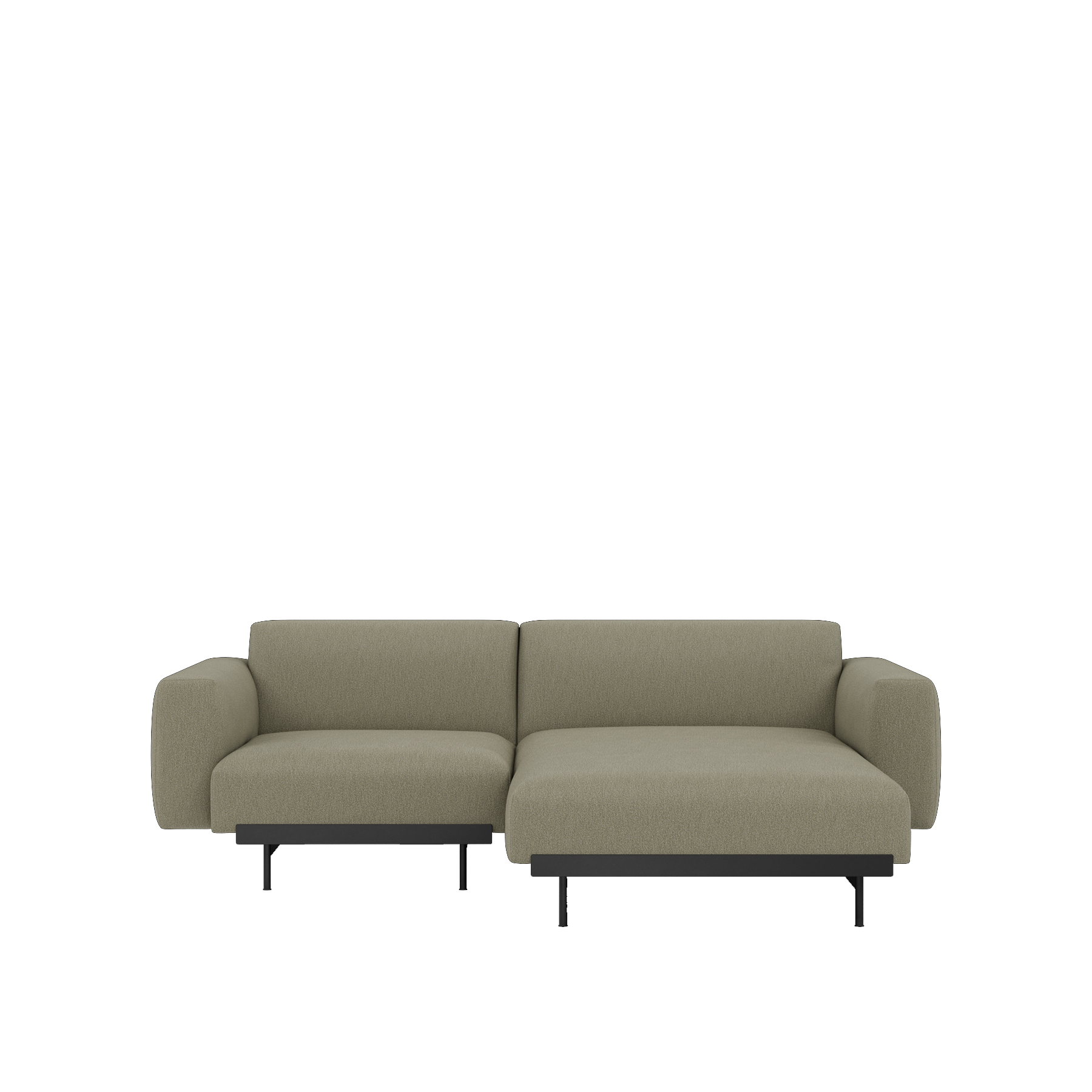 Sofa In Situ Stoff beige 2-Sitzer