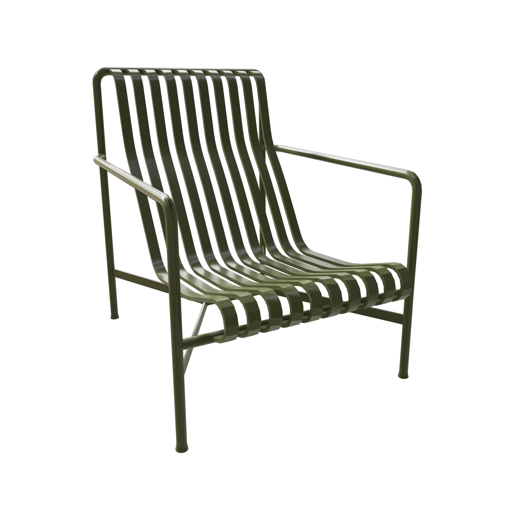 Lounge Chair High Palissade Olive Green 812033-1509000