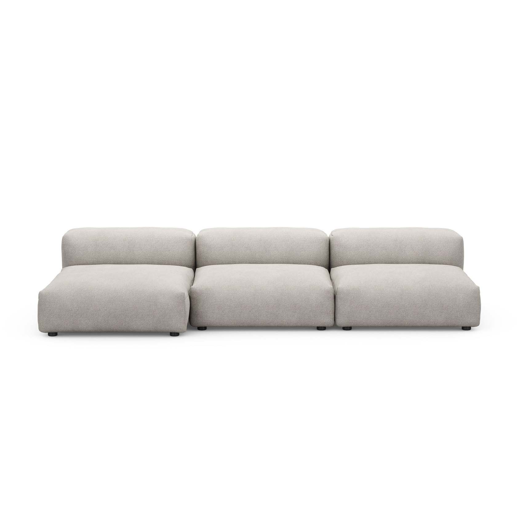 Three Seat Sofa L Knit Grey