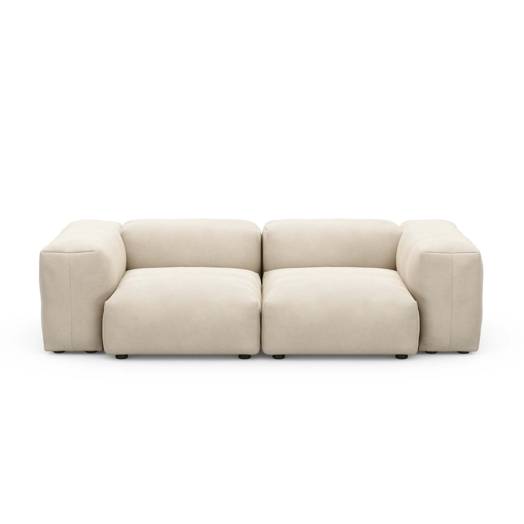 Two Seat Sofa S Linen Platinum