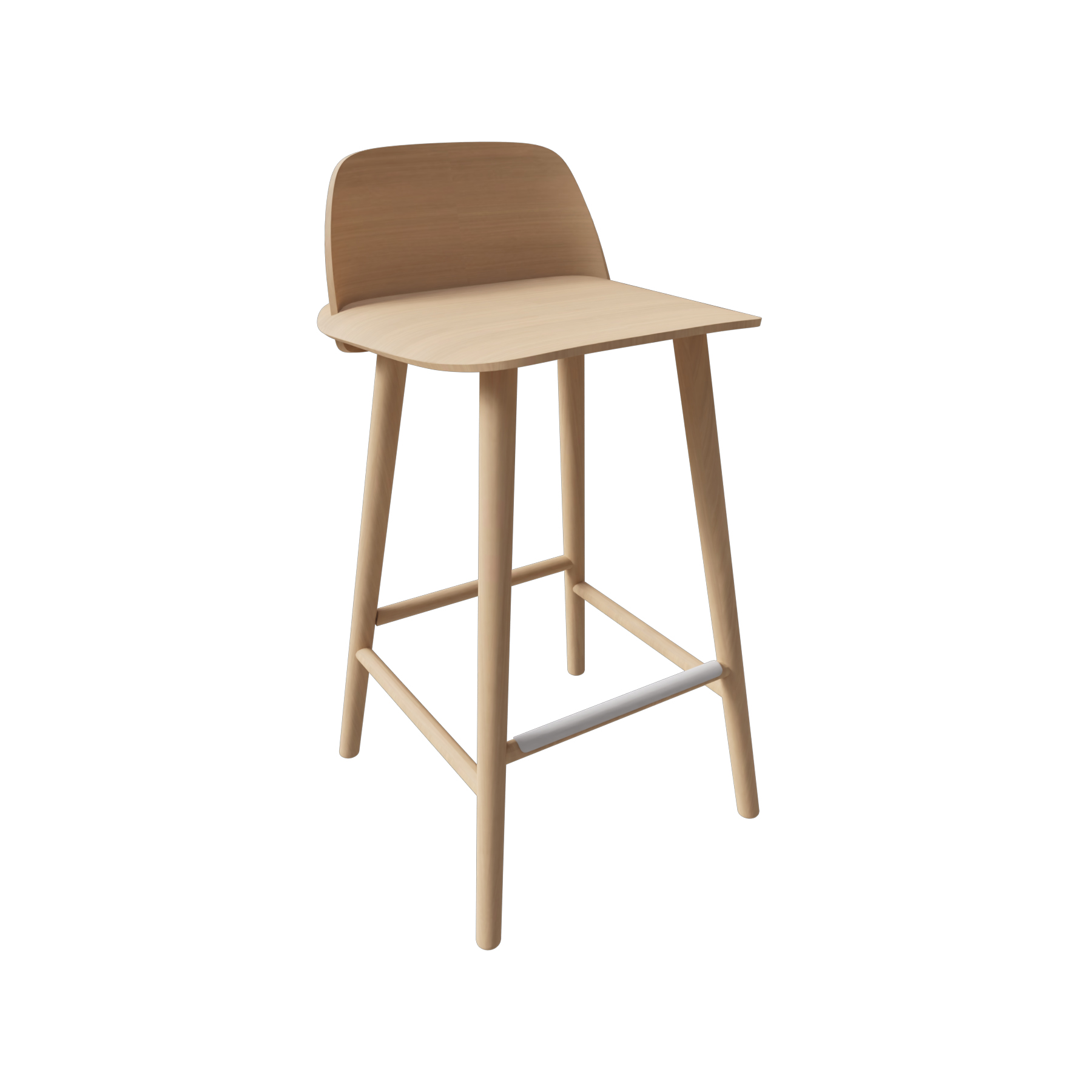 Nerd Counter Stool / With Steel Foot Protection 32101