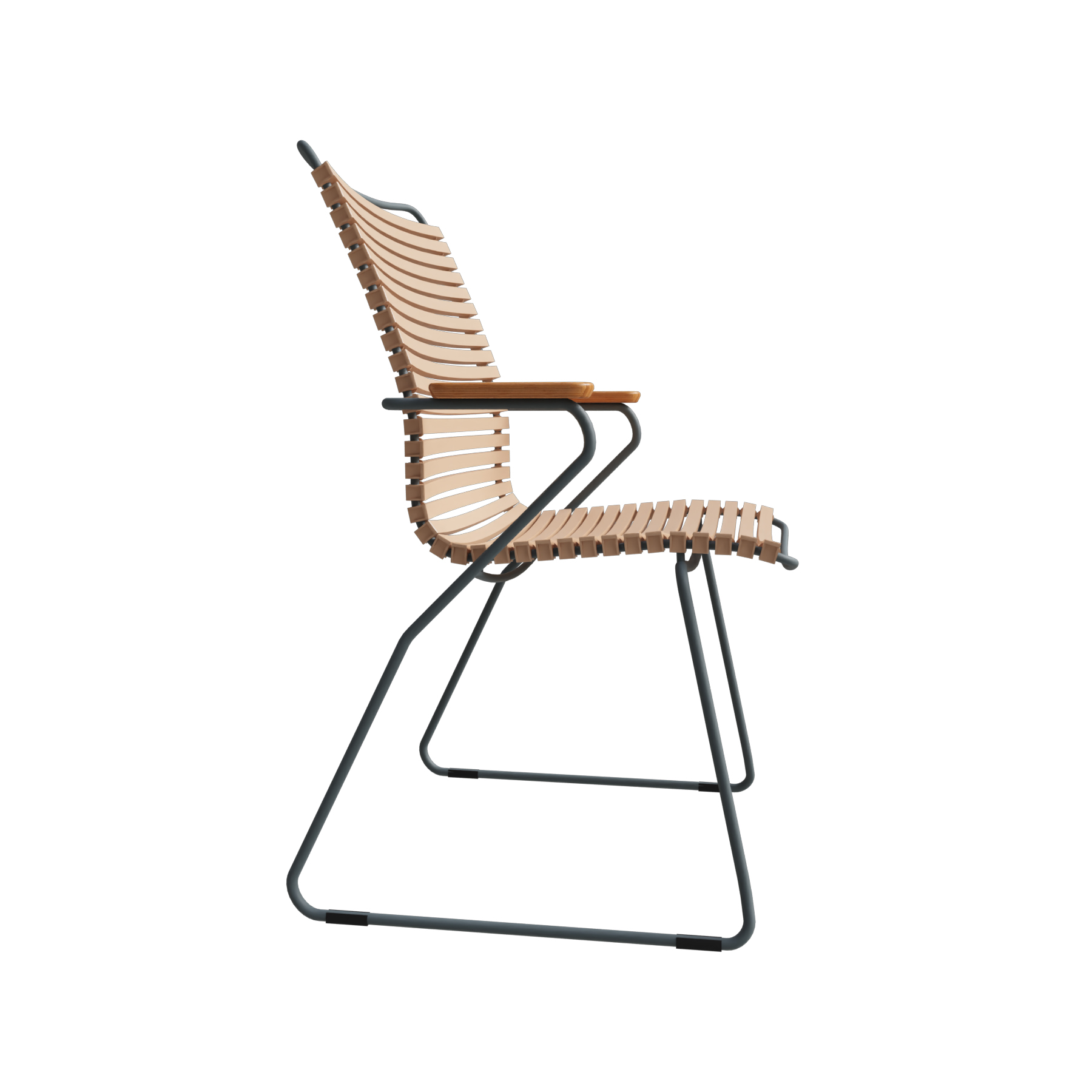 Dining Chair Tall Back Click mit Bambusarmlehnen 10812-6218