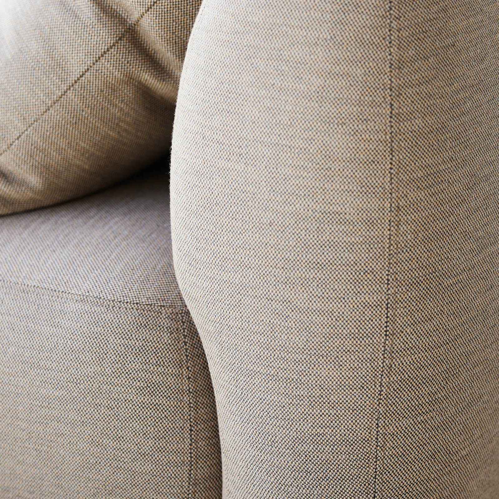 Chaiselongue ModulSofa Capture aus CL AirTouch mit QuickDry in Taupe