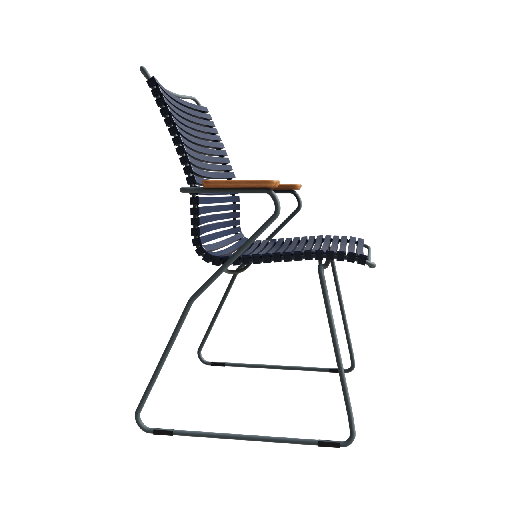 Dining Chair Tall Back Click mit Bambusarmlehnen 10812-9118
