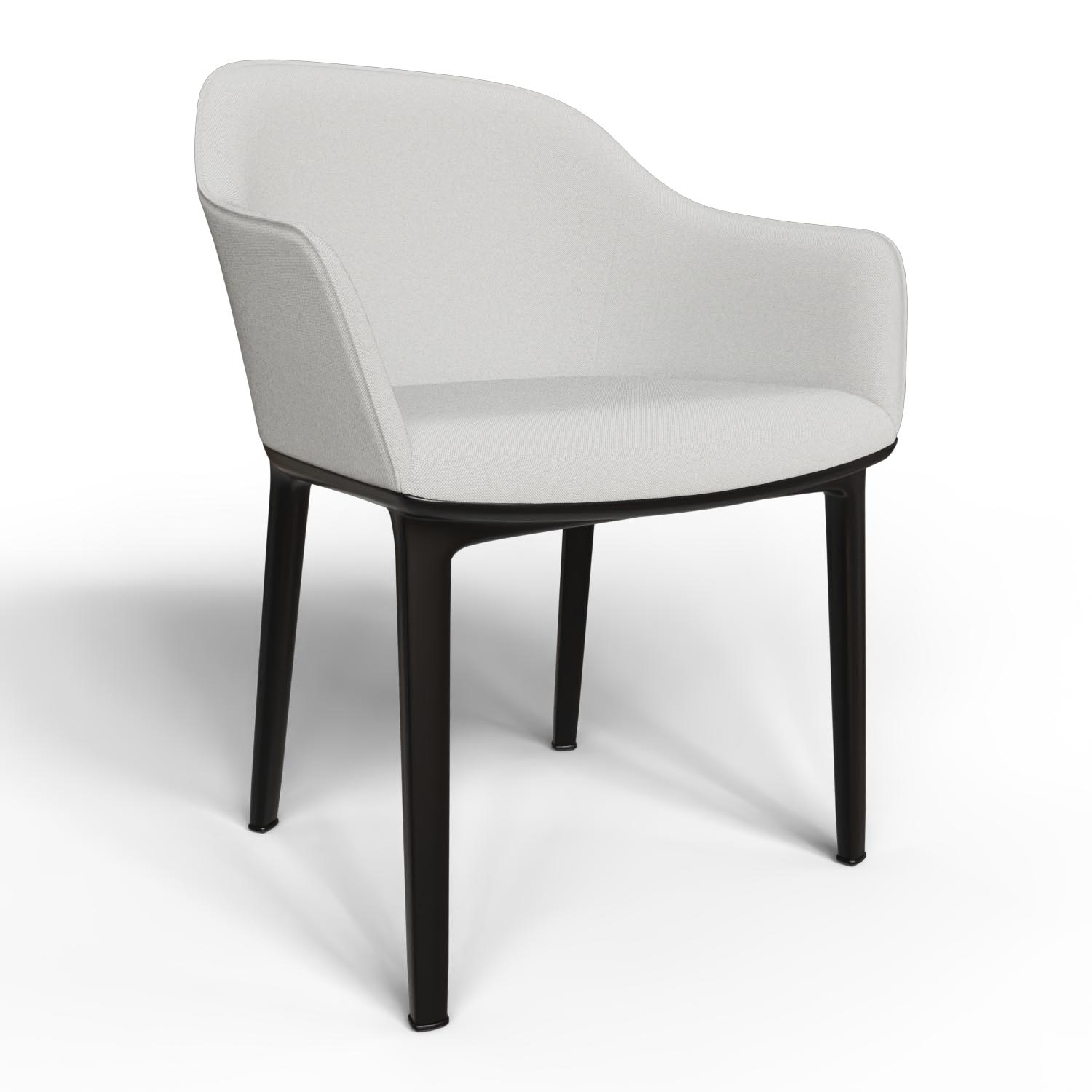 Stuhl Softshell Chair 42300600 in Cremeweiß / Sierragrau