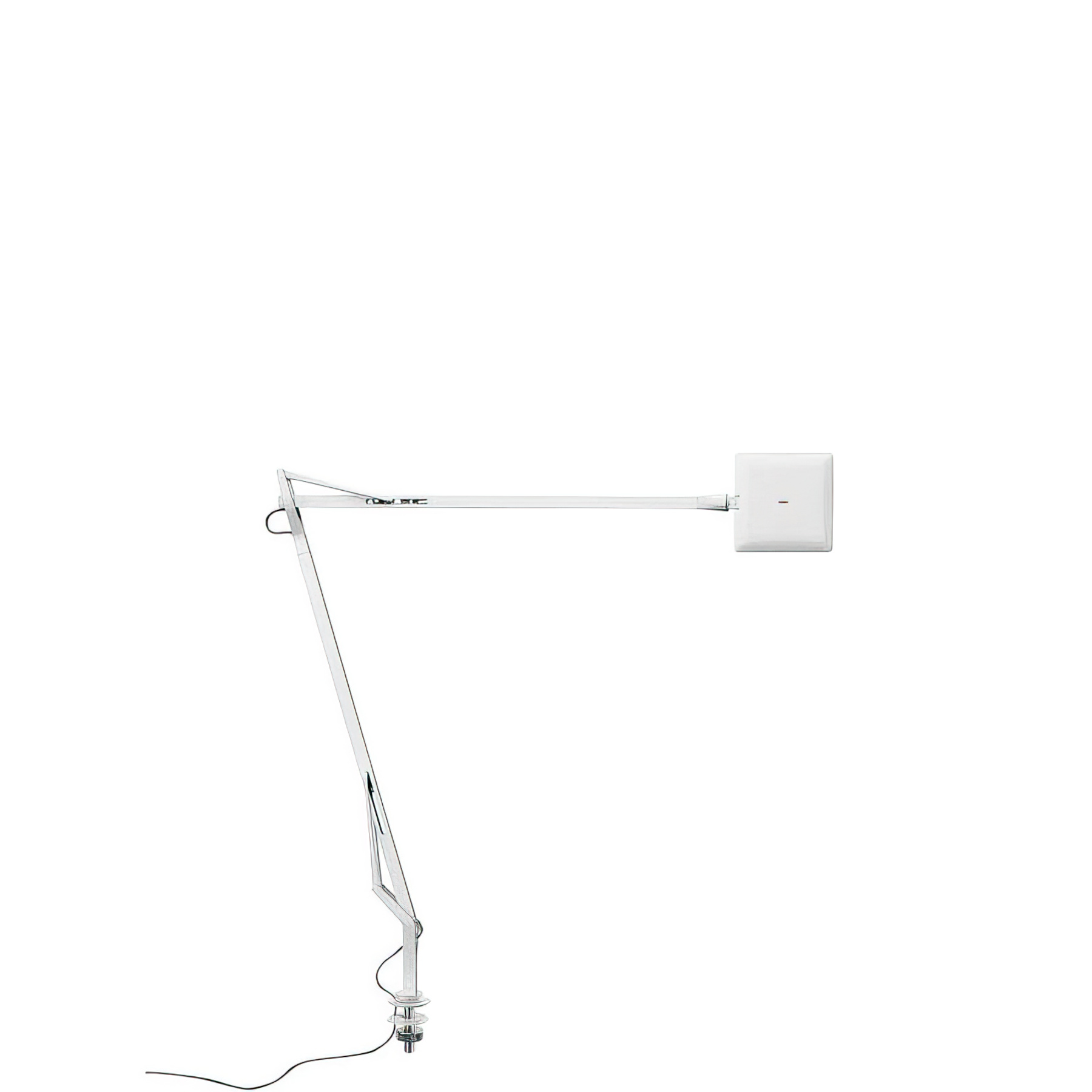 Tischlampe Kelvin Edge Desk support (hidden cable) in White