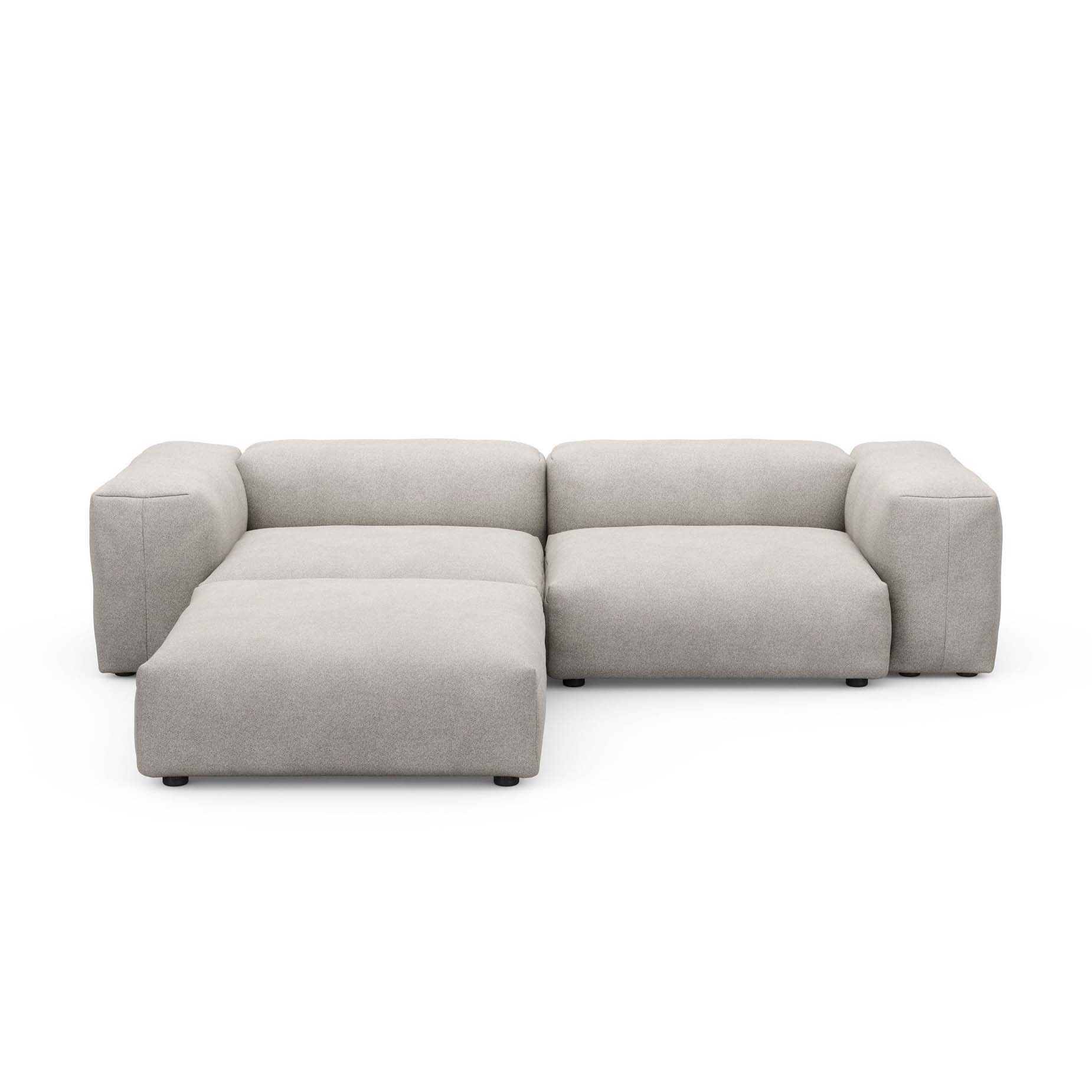 Corner Sofa L Knit Grey