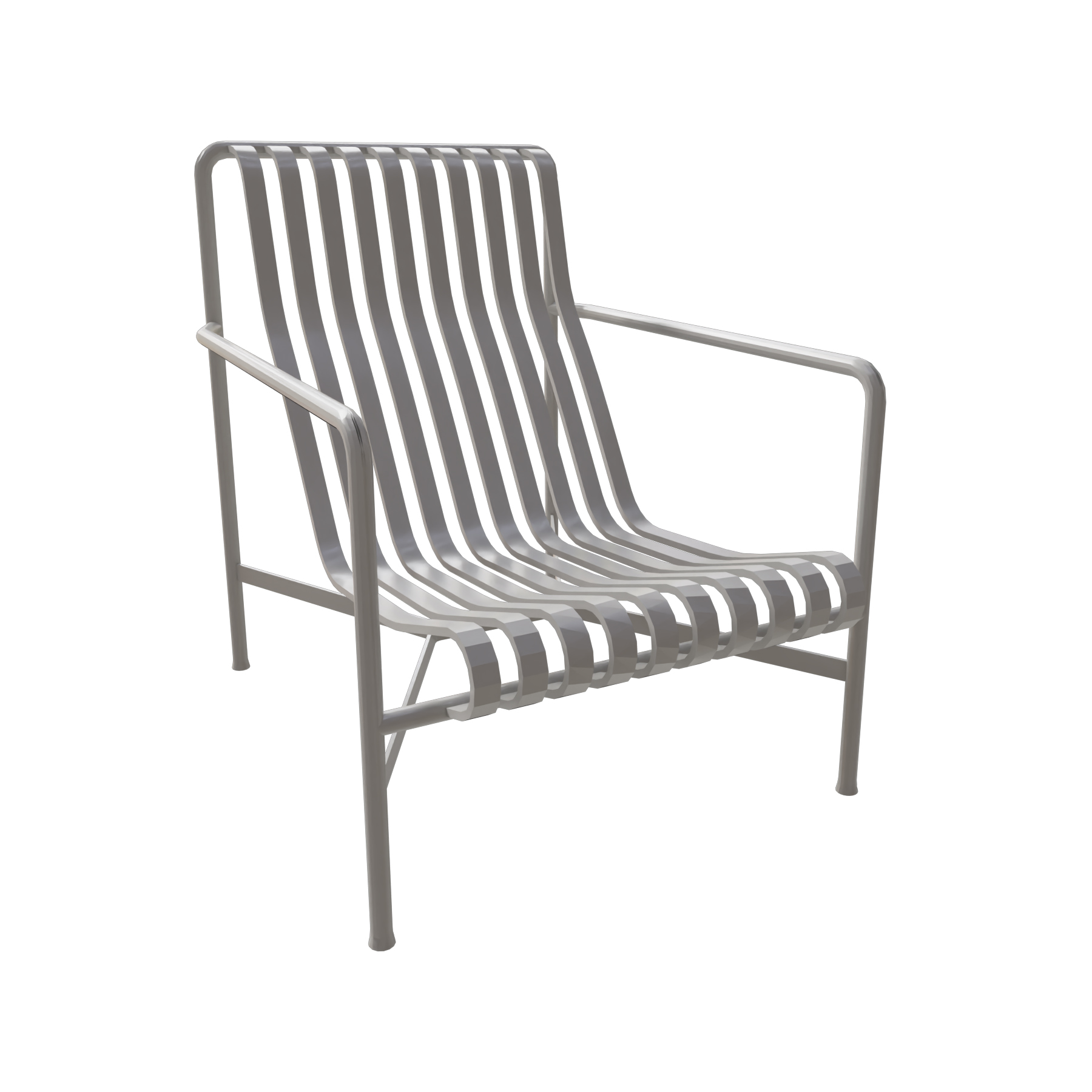 Lounge Chair High Palissade Sky Grey 812033-1109000