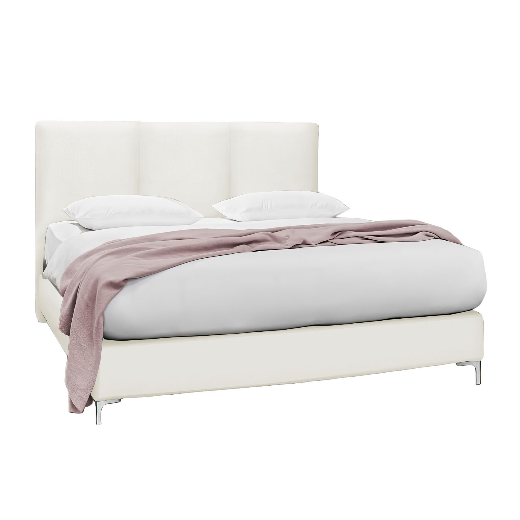 Boxspringbett Kate Select 160/200cm in Hot Madison Wollweiß