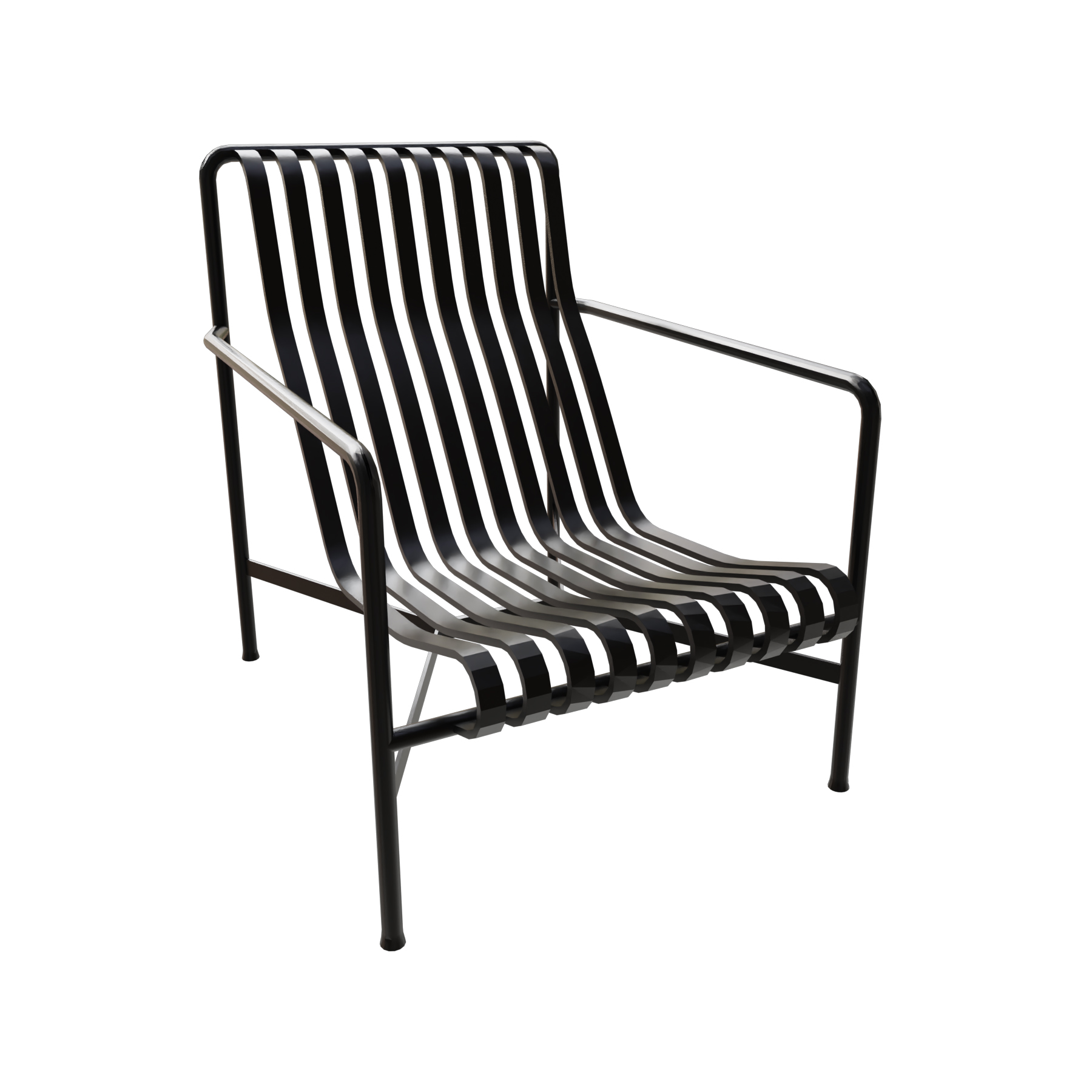 Lounge Chair High Palissade Anthracite 812033-1009000