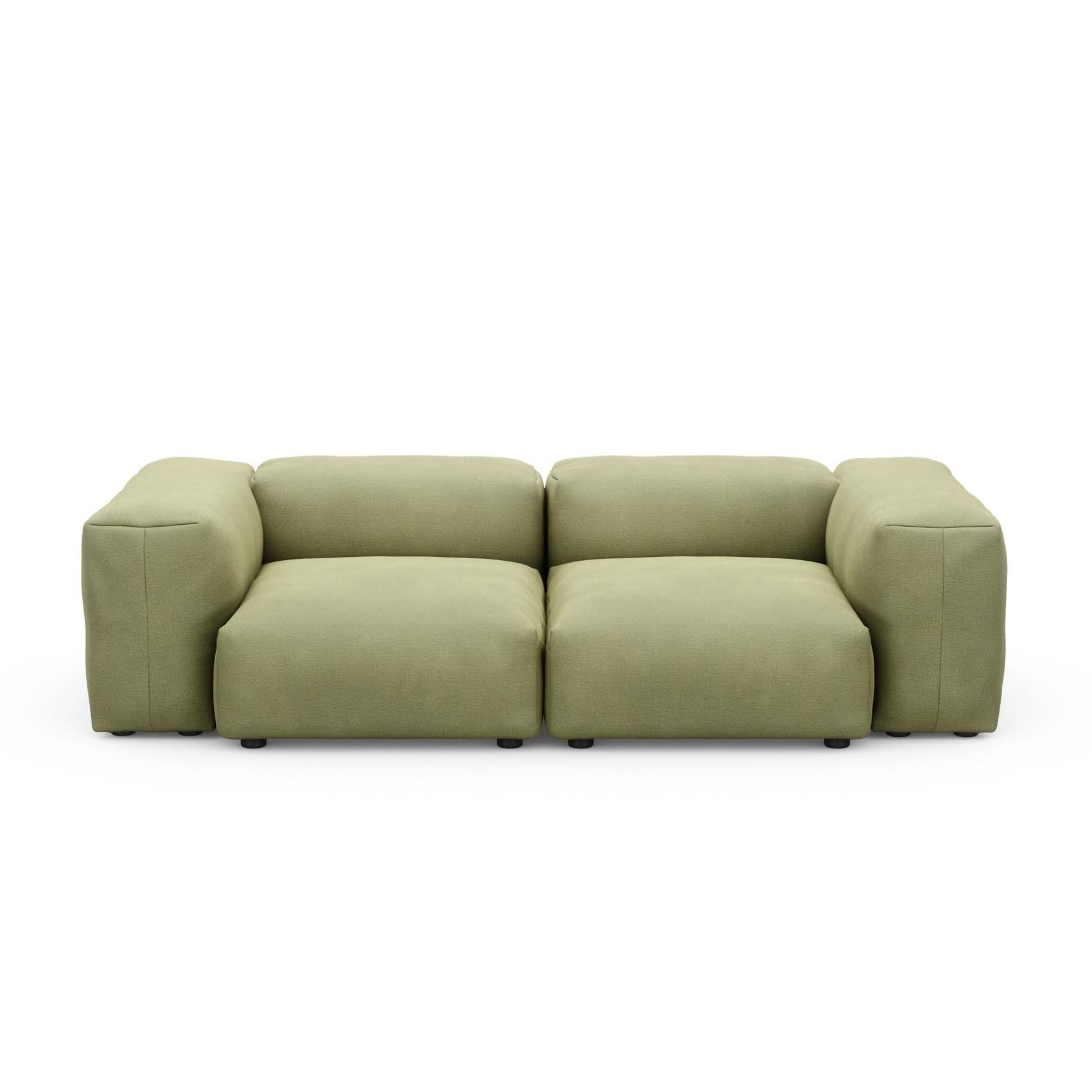 Two Seat Sofa S Linen Olive