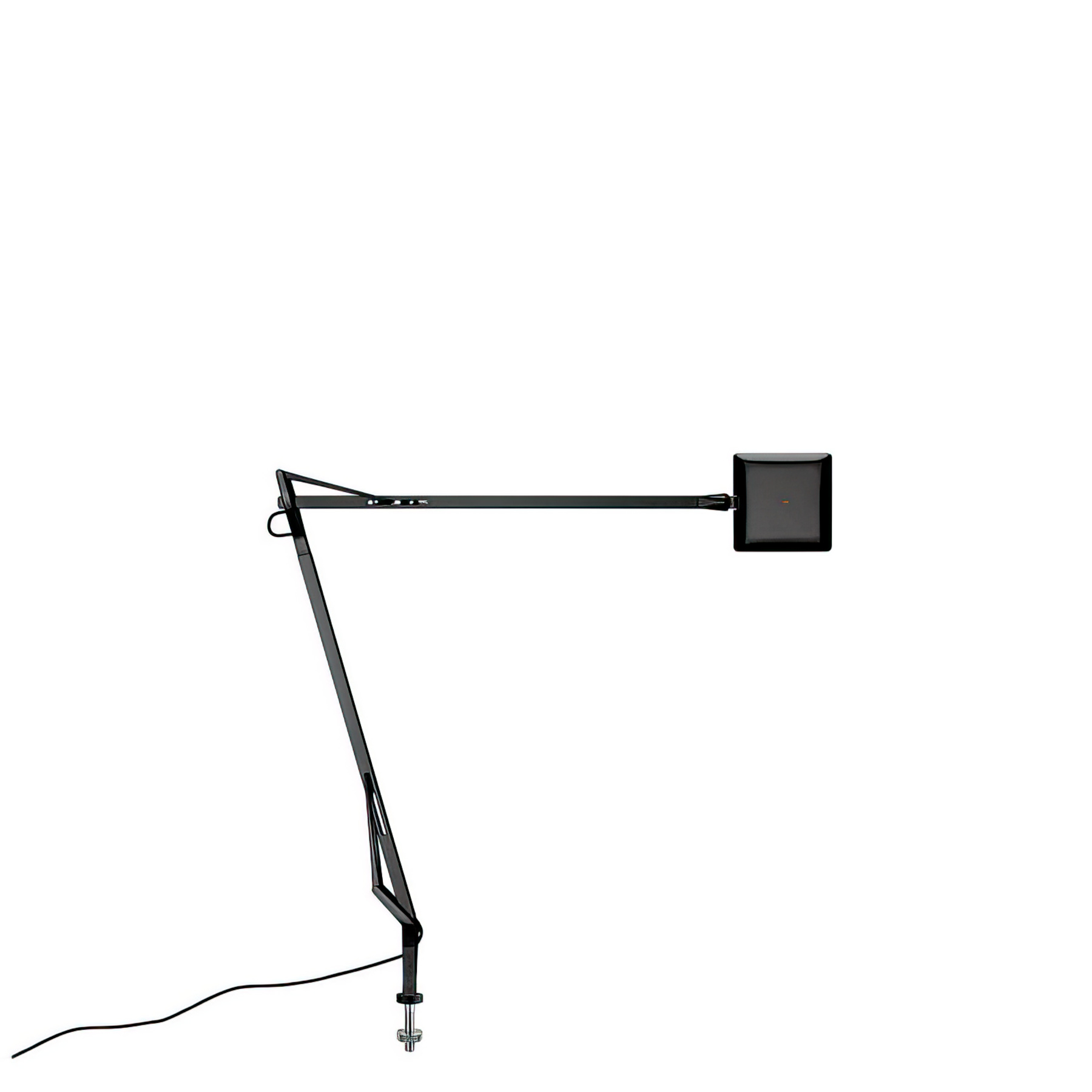 Tischlampe Kelvin Edge Desk support (visible cable) in Black