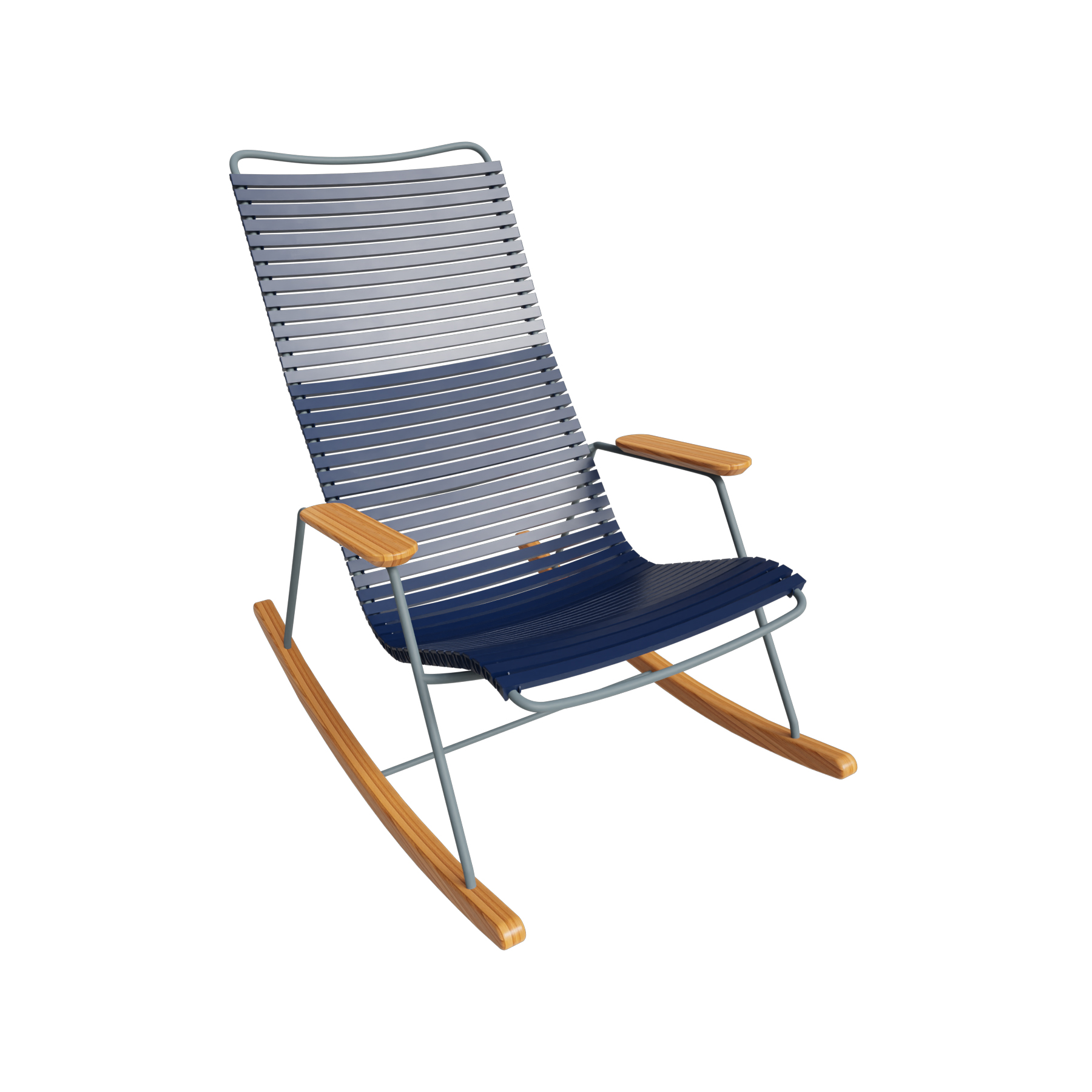 Rocking Chair Click mit Bamubsarmlehnen 10804-9118