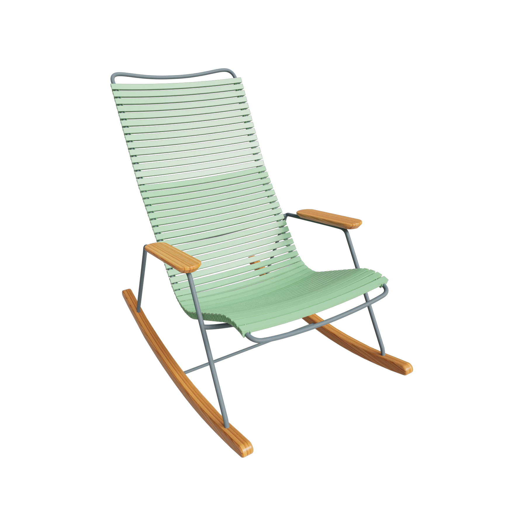 Rocking Chair Click mit Bamubsarmlehnen 10804-7618