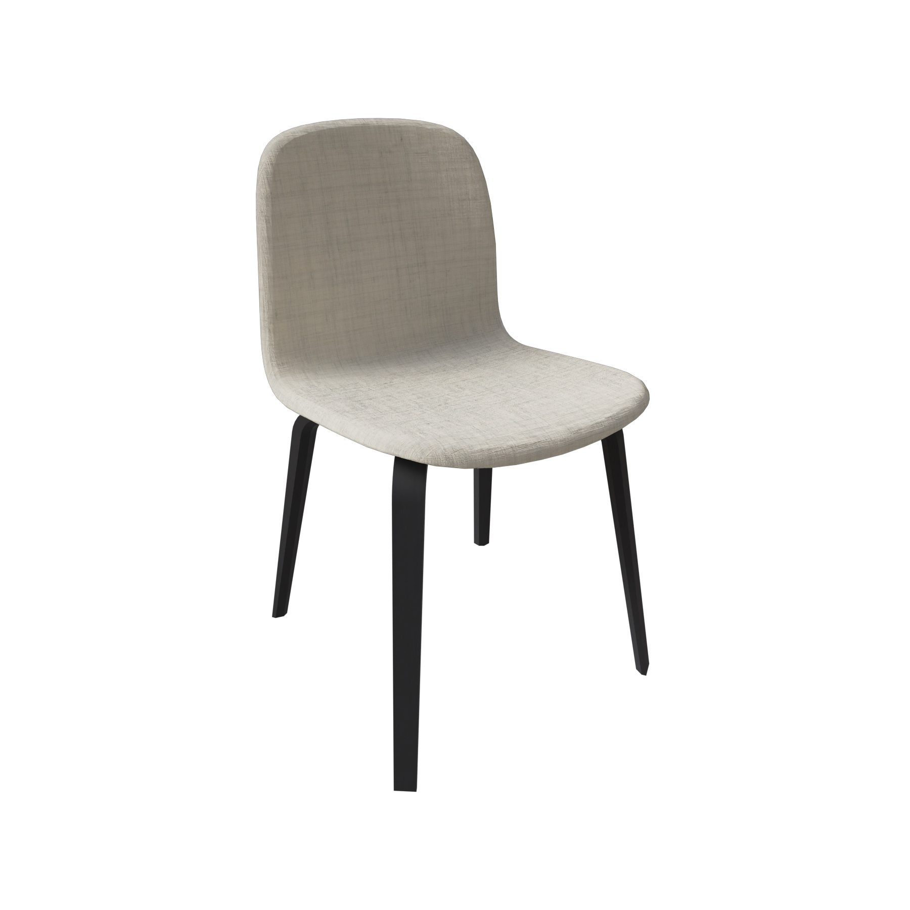 Visu Chair / Wood Base 21622-BLCK_113