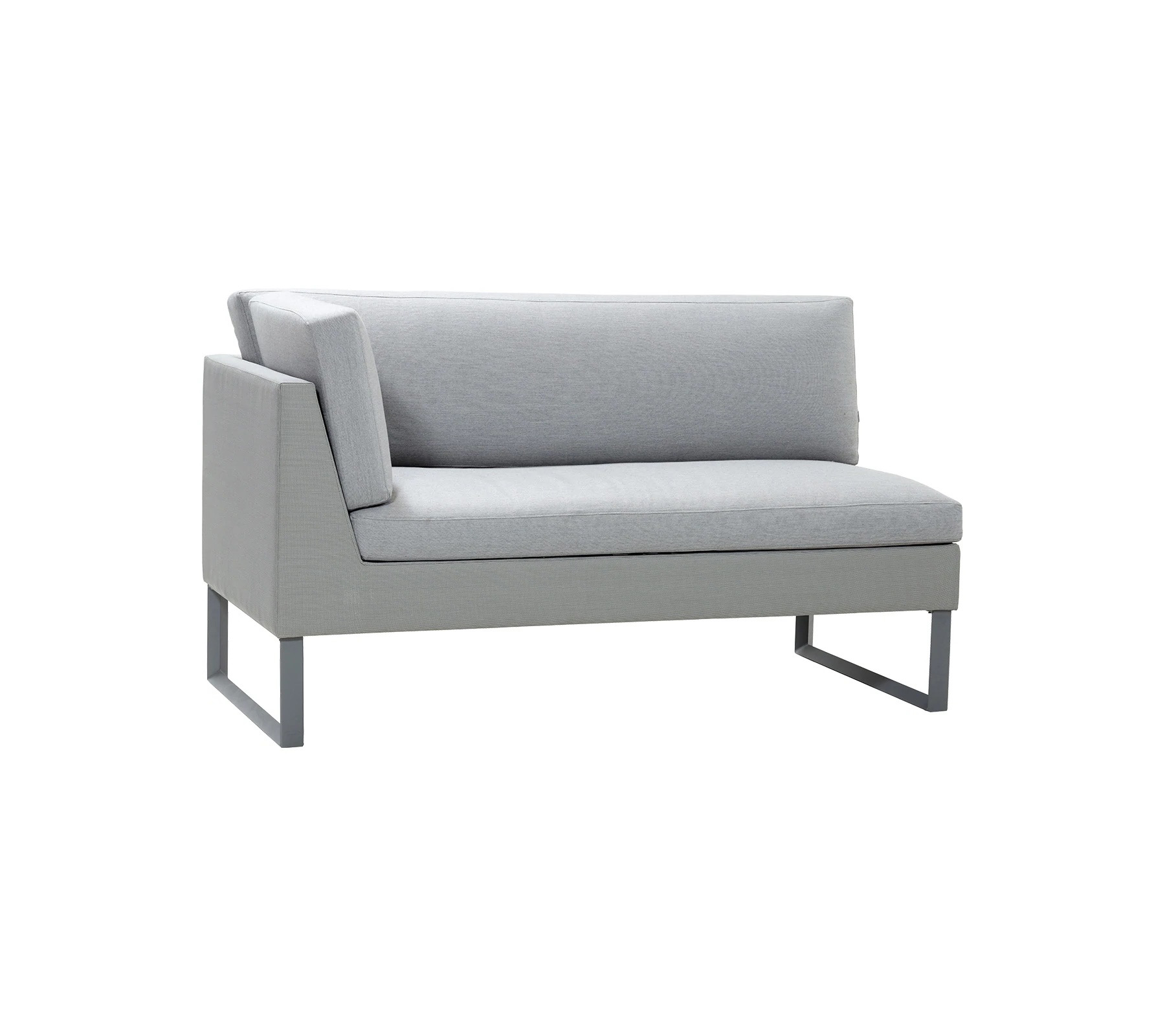 Sofa Flex 8564TXSL mit Kissen Natte Light Grey