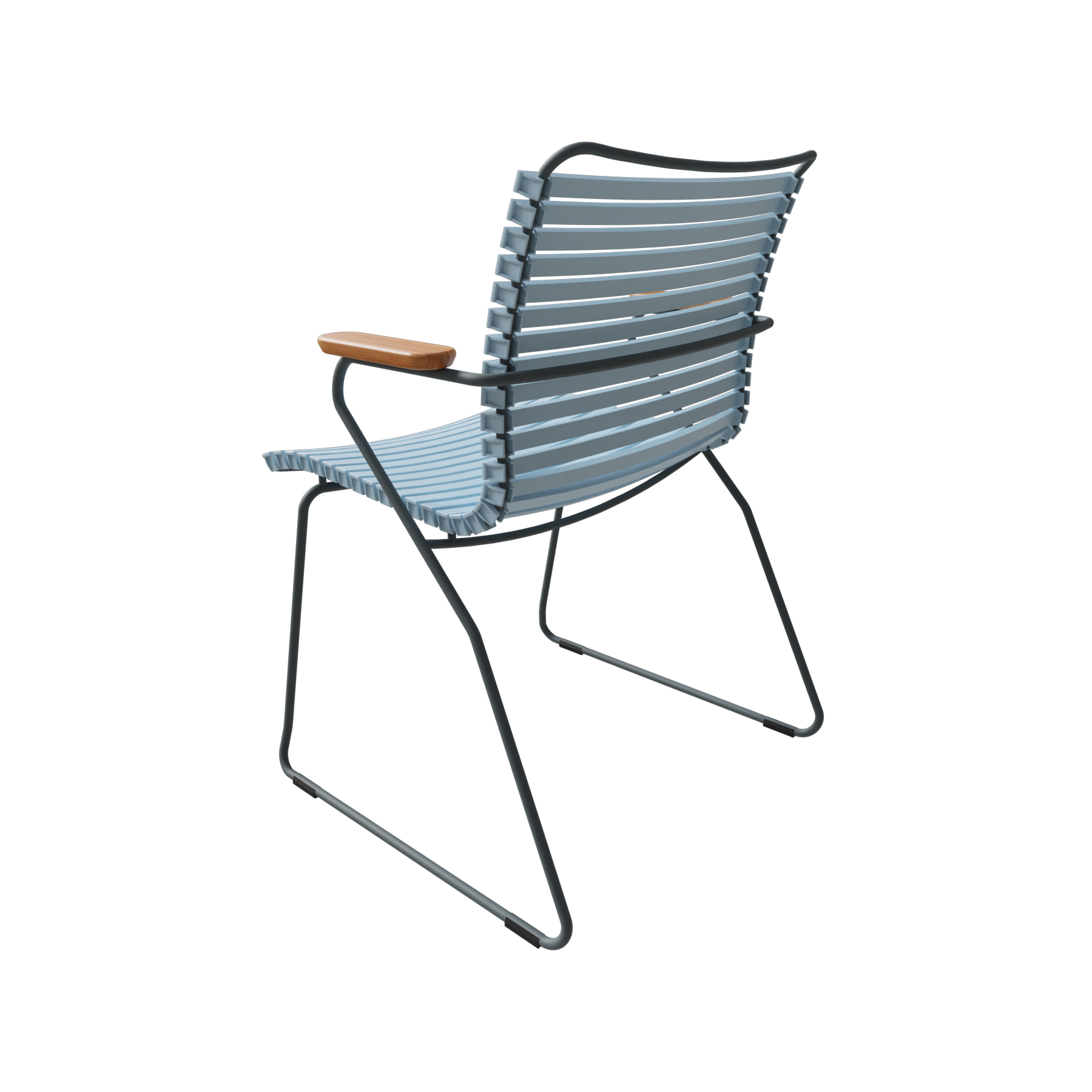 Dining Chair Click mit Bambusarmlehnen 10801-8018