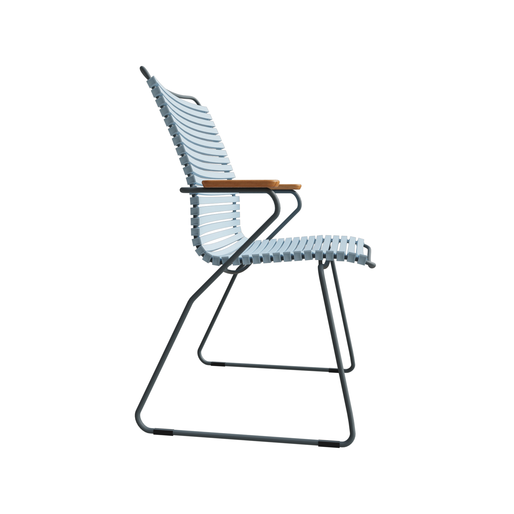 Dining Chair Tall Back Click mit Bambusarmlehnen 10812-8018