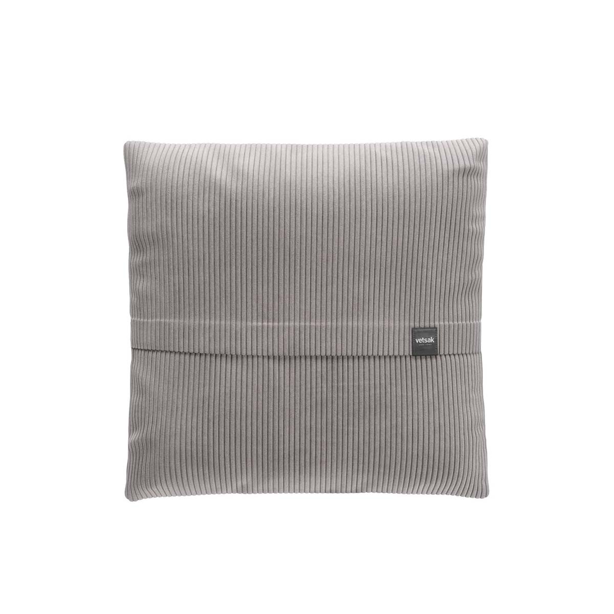 Big Pillow Cord Velours Platinum