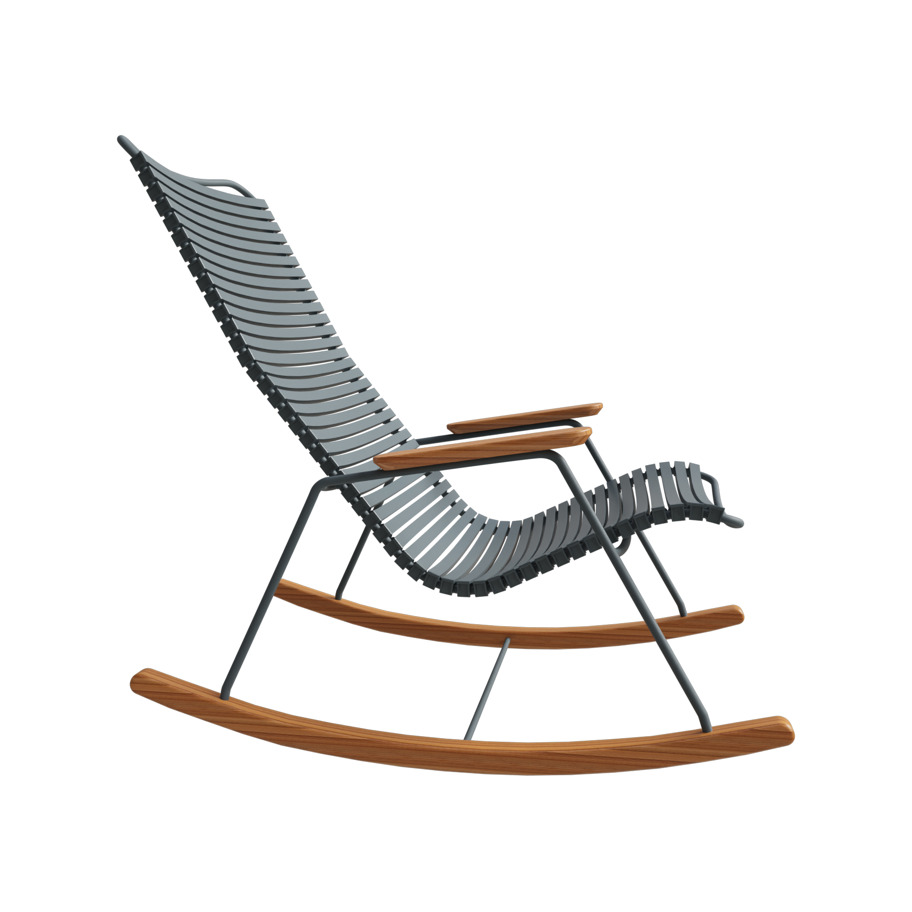 Rocking Chair Click mit Bamubsarmlehnen 10804-7018