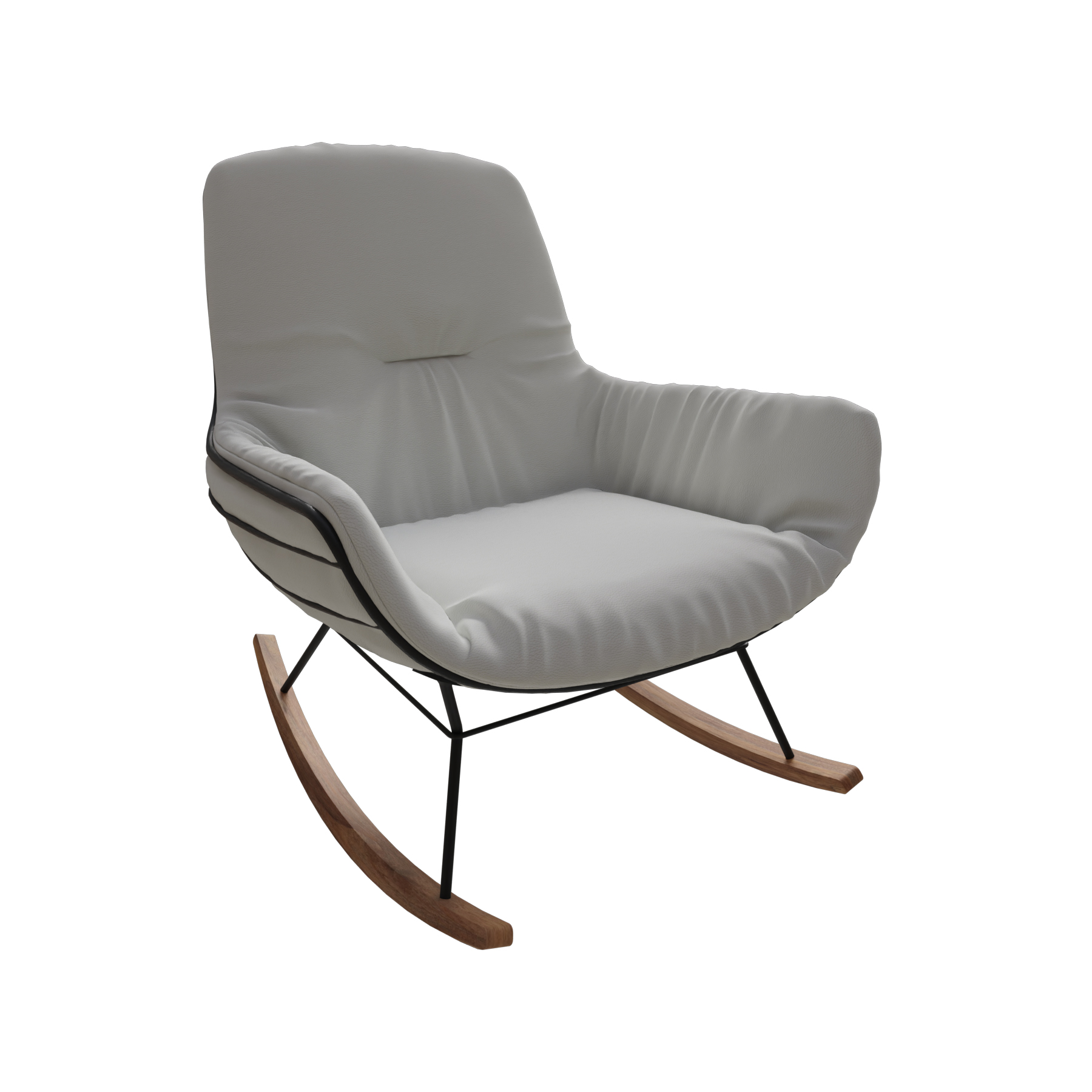 Leyasol Rocking Lounge Chair, Orient, Gestell 1.1