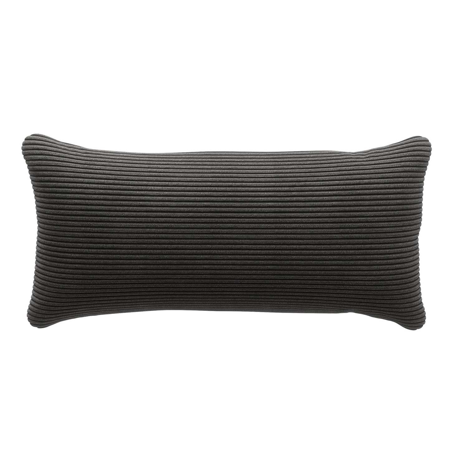 Pillow Cord Velours Dark Grey