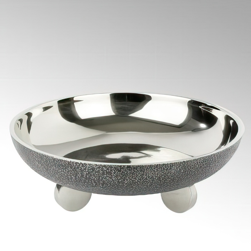 Schale Aluminium Mya in Nickel/graphit - 41158
