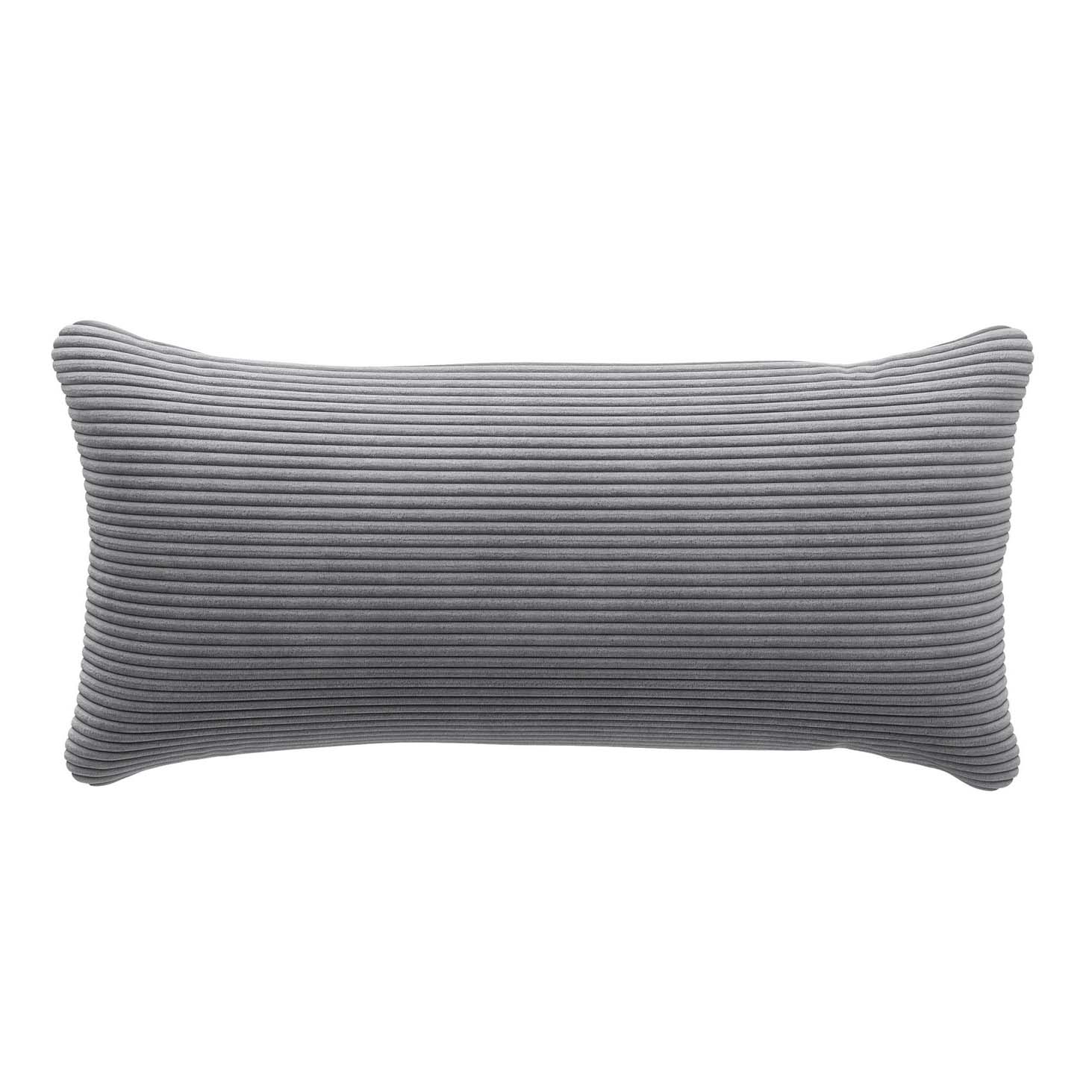 Pillow Cord Velours Light Grey
