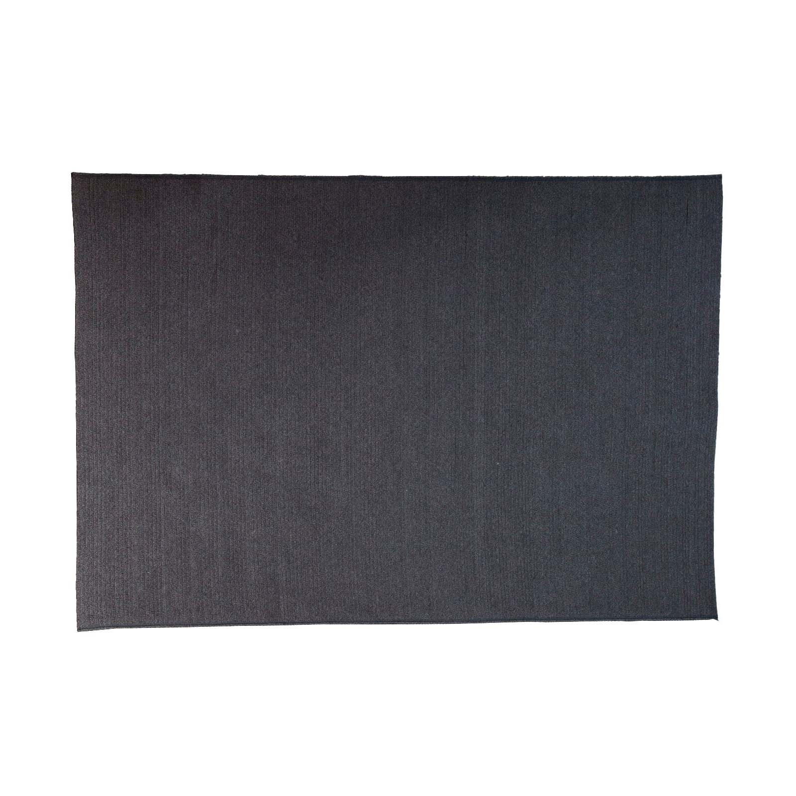Circle Teppich 240x170 cm aus Cane-line Soft Rope in Dark Grey