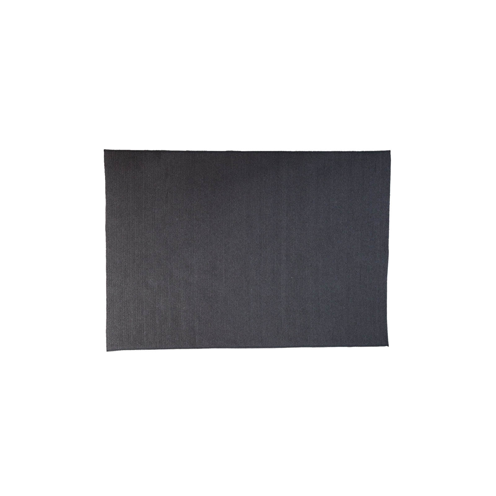 Circle Teppich 240x170 cm aus Cane-line Soft Rope in Dark Grey