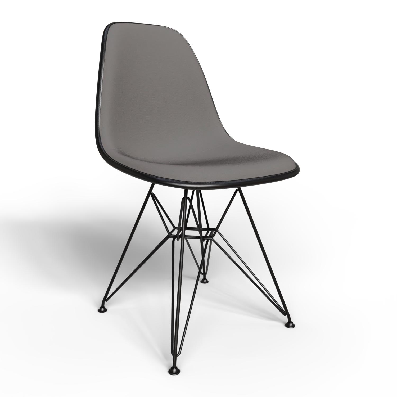 Stuhl EPC DSR Plastic Side Chair 44030200 mit Vollpolster