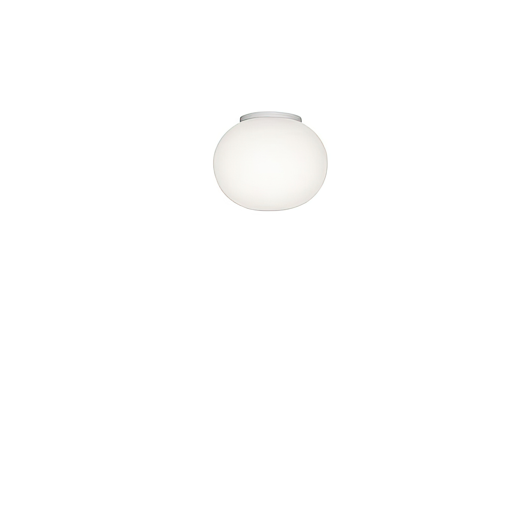 Deckenleuchte Mini Glo-Ball Ceiling/Wall Mirror in weiß
