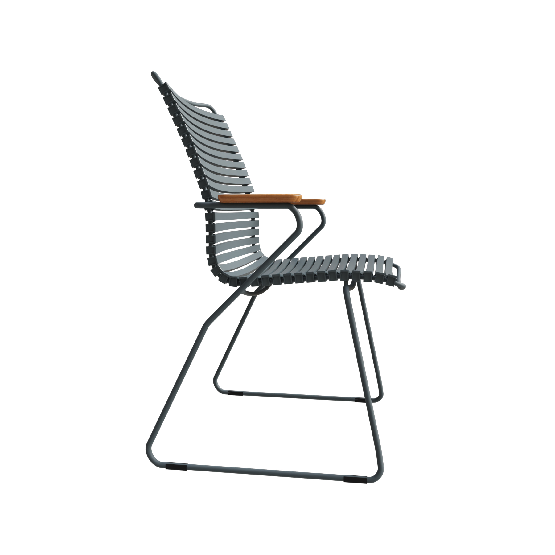 Dining Chair Tall Back Click mit Bambusarmlehnen 10812-7018