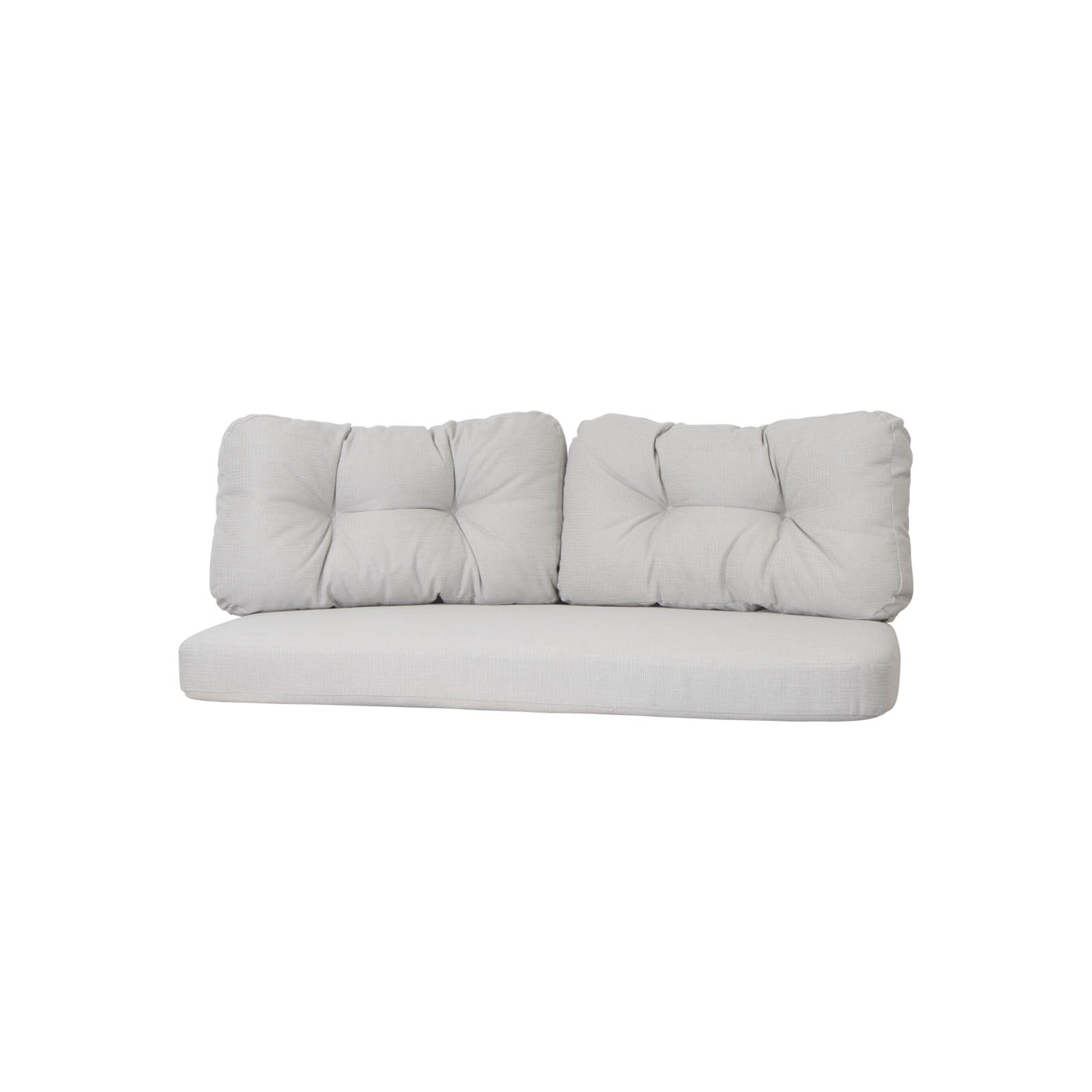 Kissensatz für groß 2-Sitzer Sofa Ocean aus CL Link in White Grey
