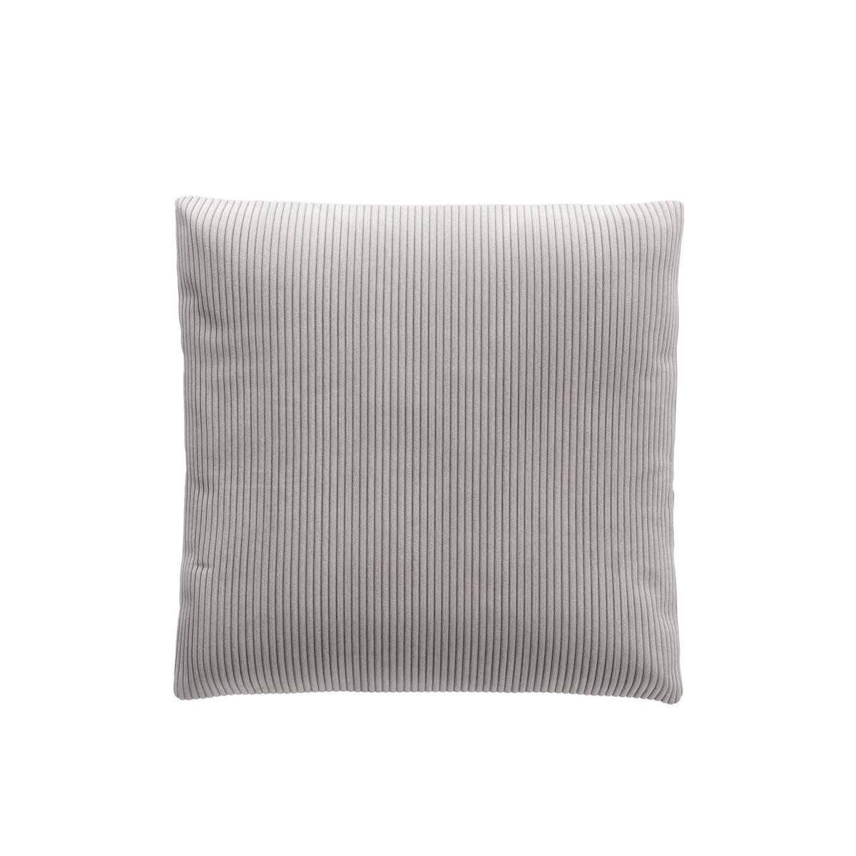 Big Pillow Cord Velours Platinum