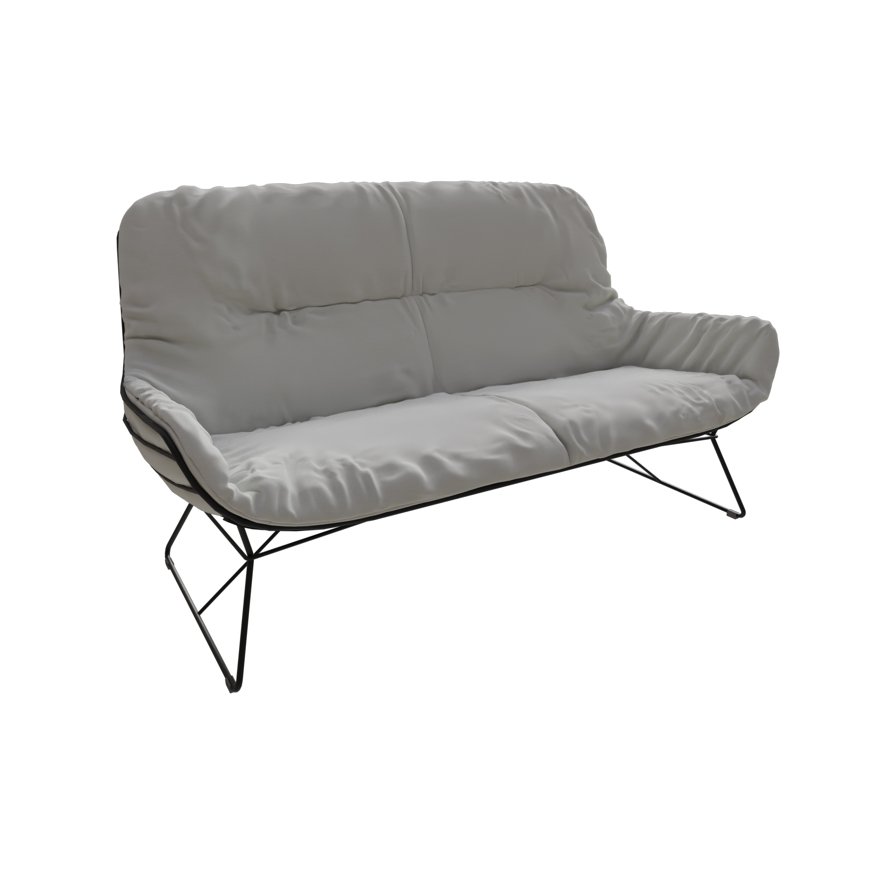 Leyasol Lounge Couch, Orient, Gestell 1.1