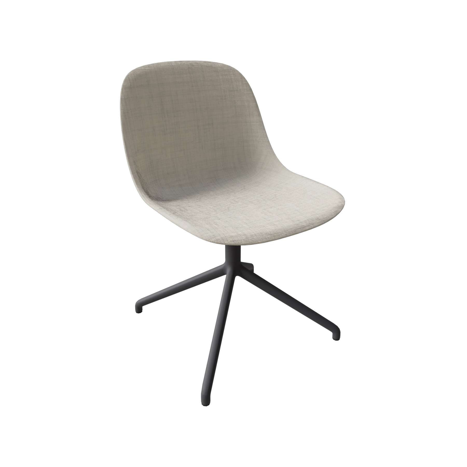 Fiber Side Chair / Swivel Without Return 23410-BLCK_113