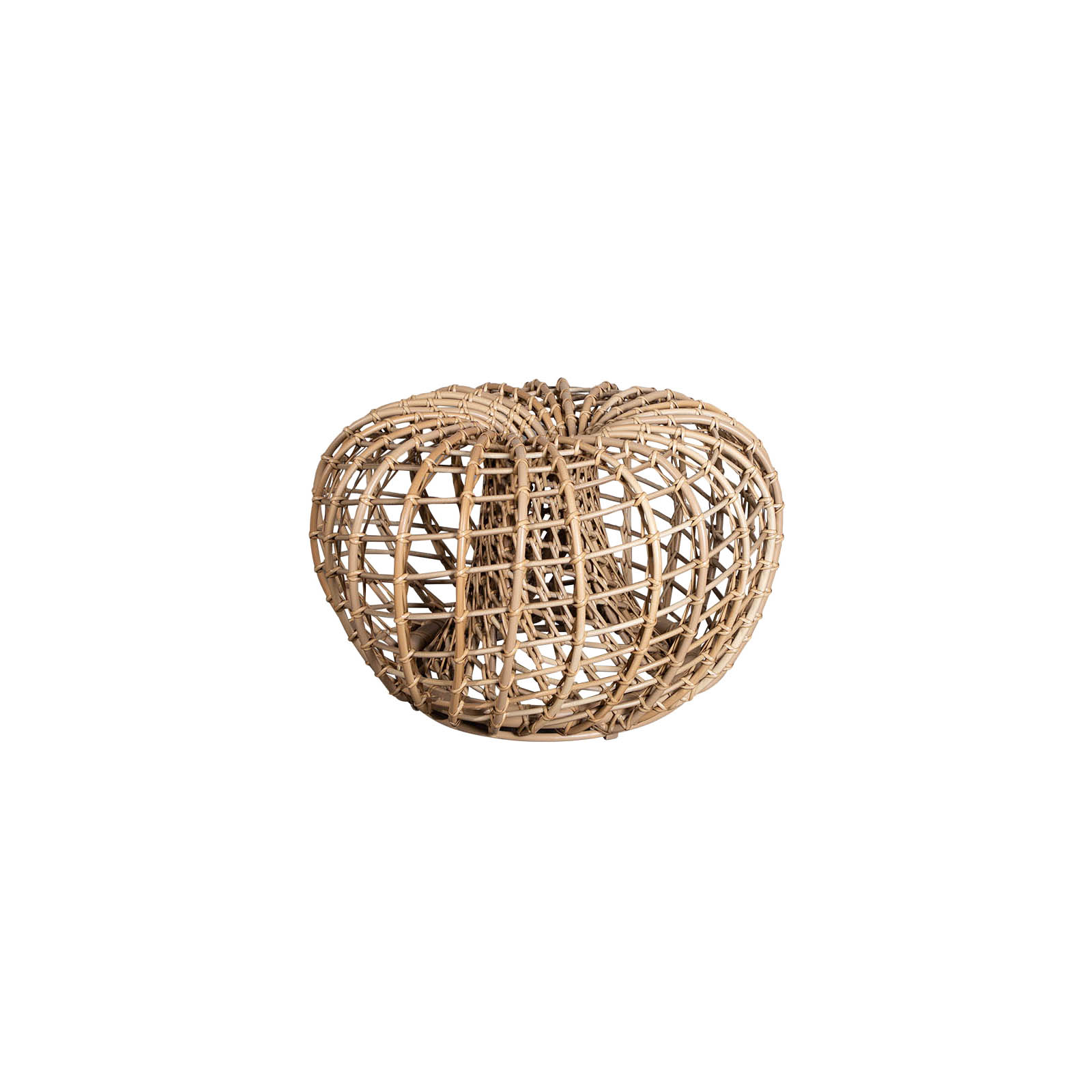 Nest Couchtisch oder Hocker kein mit Durchmesser 67 cm aus Cane-line Weave in Natural