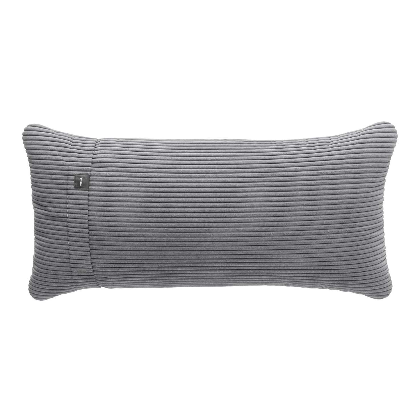 Pillow Cord Velours Light Grey