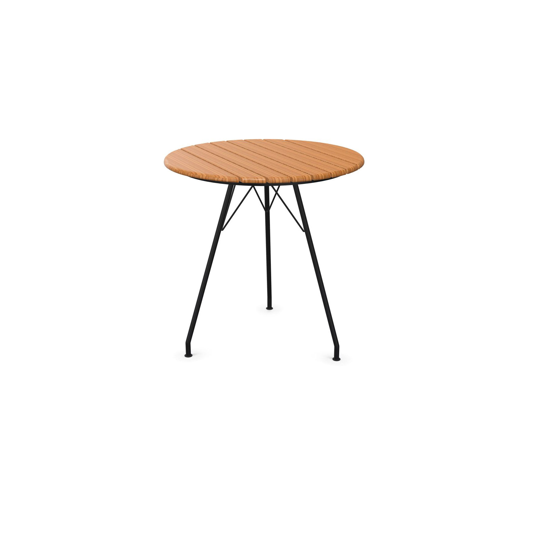 Tisch Durchmesser 74 cm 12831-0312 Circum in Schwarz