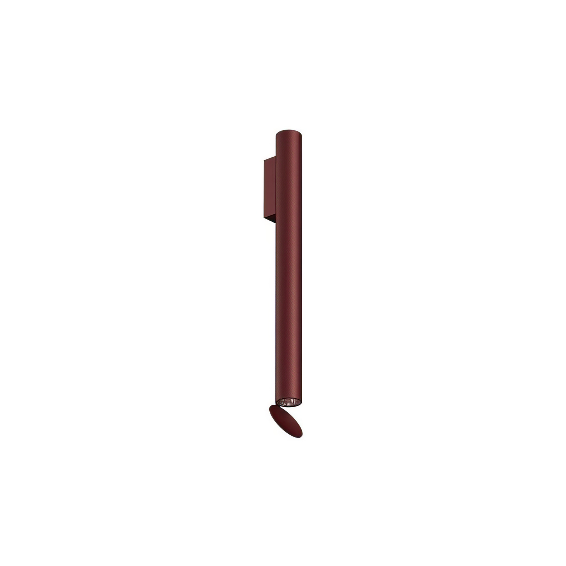 Wandleuchte Flauta H500 Spiga in Anodized Ruby Red