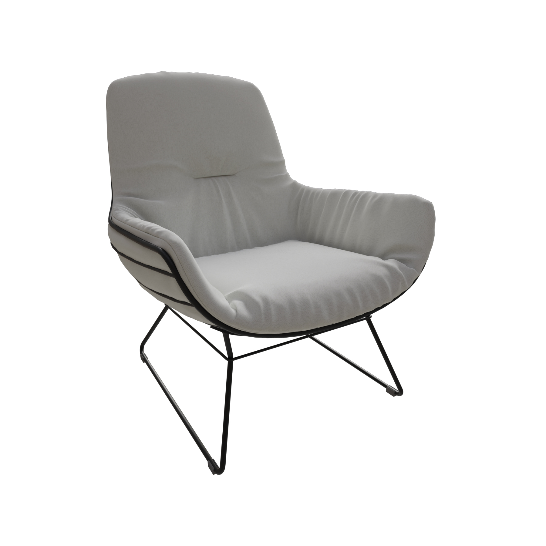 Leyasol Lounge Chair, Orient, Gestell 1.1