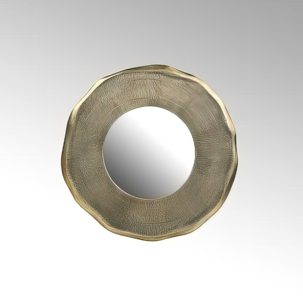 Spiegel klein Aluminium Siddharta in Bronze - 65189