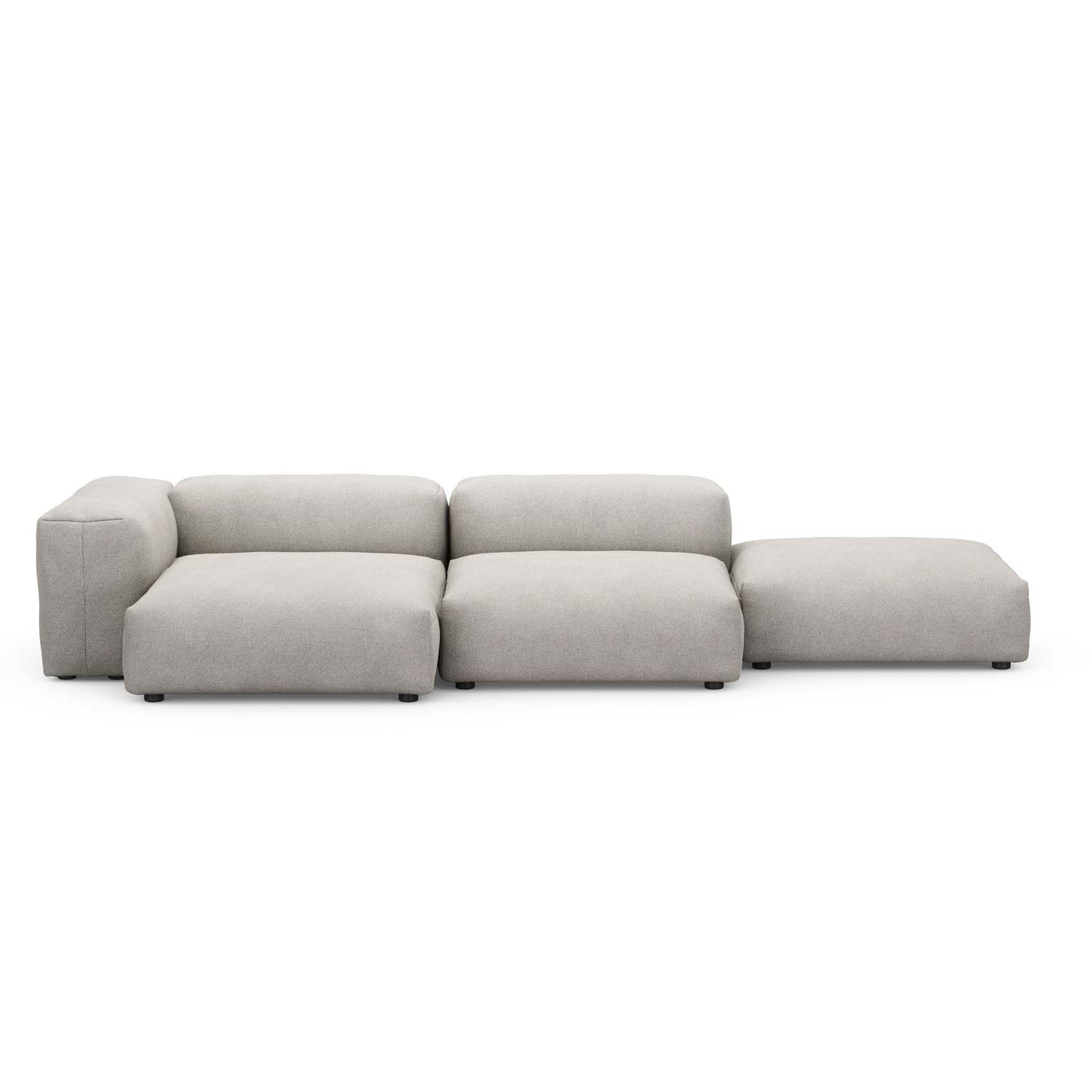 Three Seat Sofa L Knit Grey