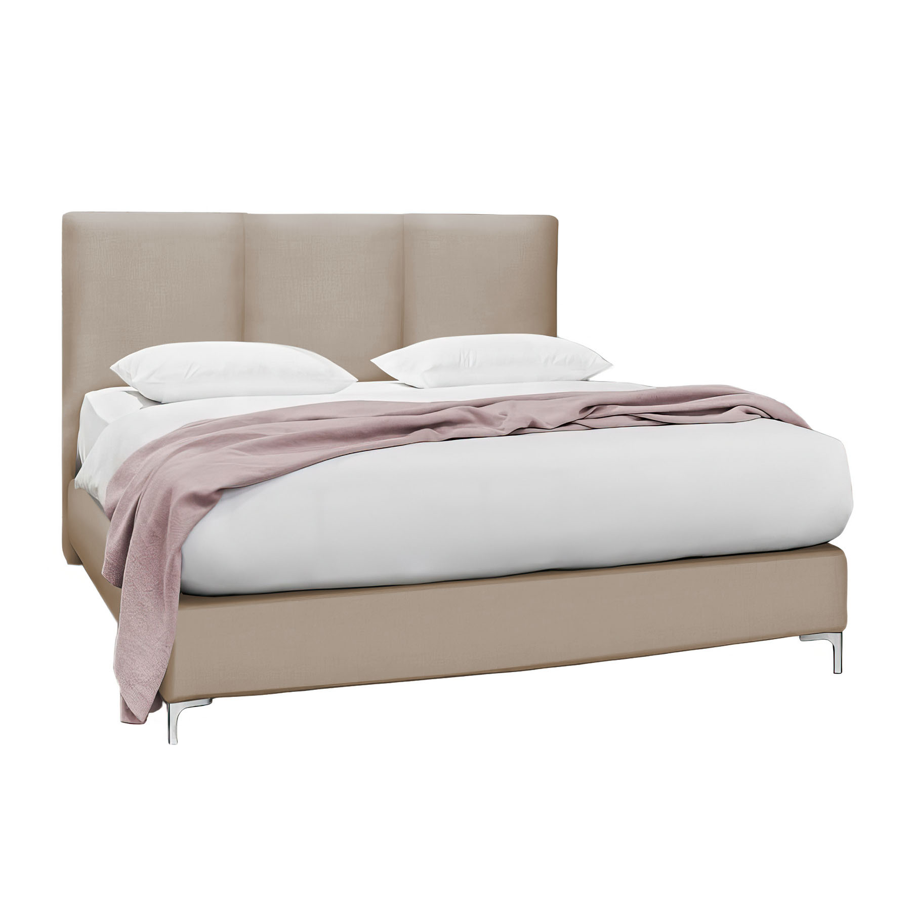 Boxspringbett Kate Select 160/200cm in Hot Madison Taupe