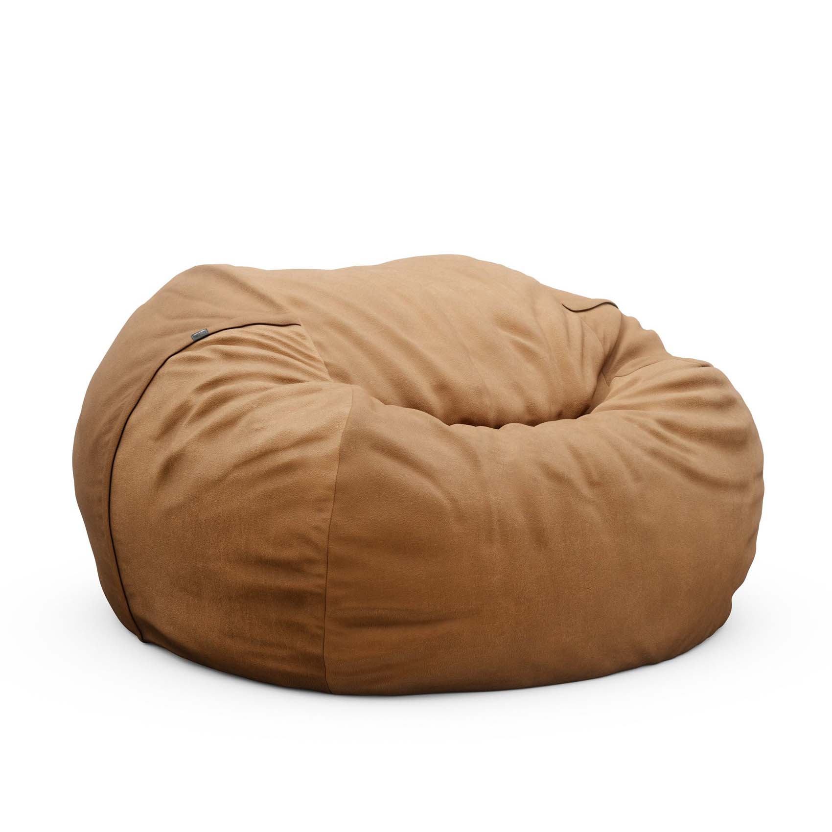 Beanbag Large Leather Brown