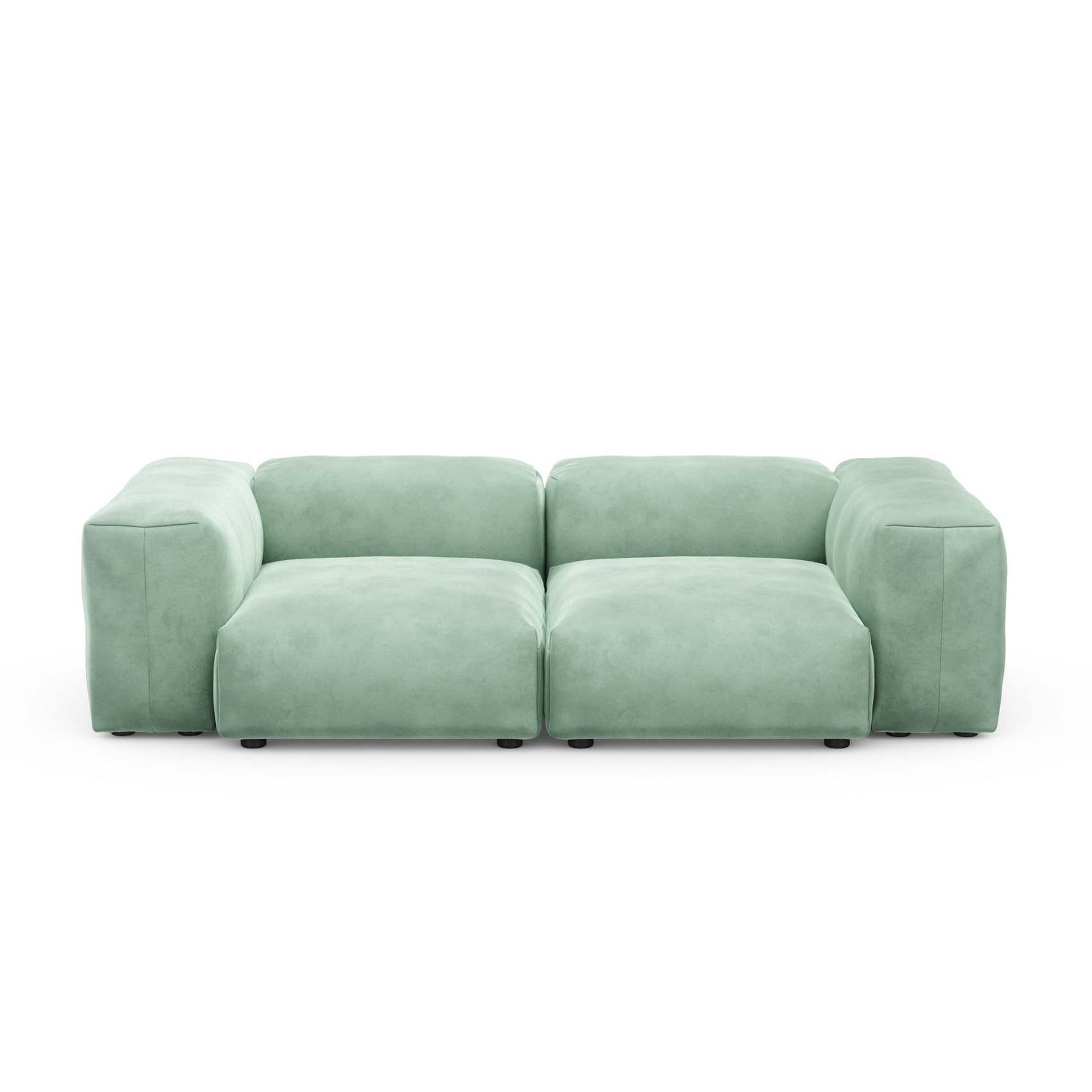 Two Seat Sofa S Velvet Mint
