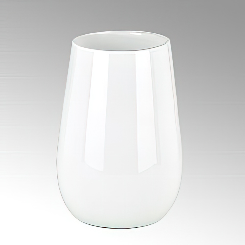 Vase groß Pisano in Weiß - 16976
